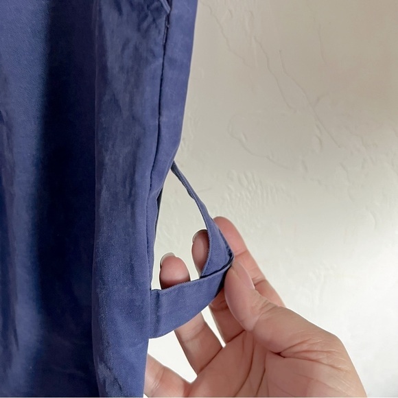 ASOS Blue Purple Pull On High Rose Cargo Carpenter Pants‎ - Picture 4 of 9